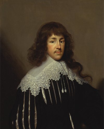 Portrait of a Man, Probably Sir Francis Godolphin by Cornelius I Johnson